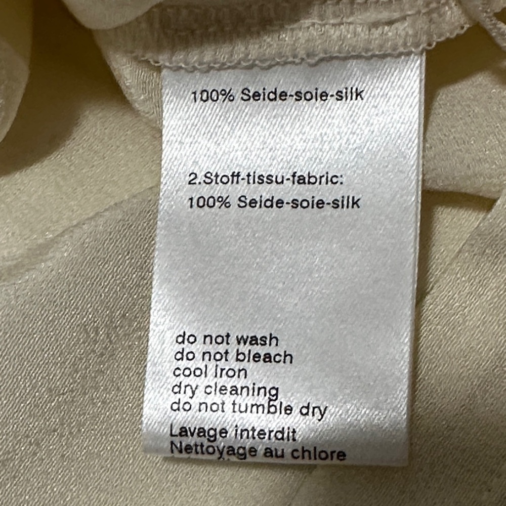 Akris Cream and Ivory Layered Sleeveless Tank - Picture 5 of 7